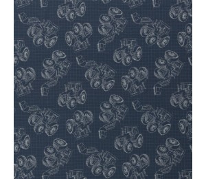 Jersey - Traktor Power by Sandra Kretzmann blau